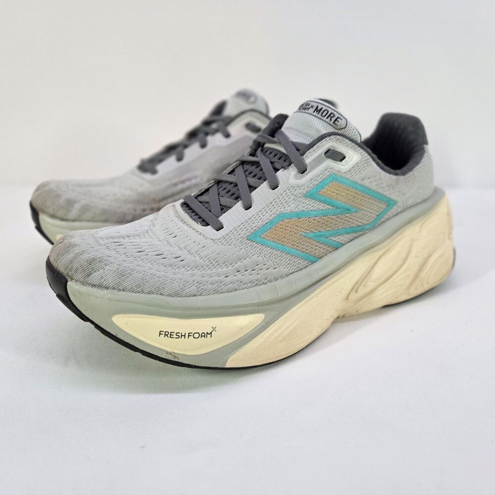 New Balance Fresh Foam X More v5 MMORLJ5 Men’s 10.5 Brighton Grey Cyber